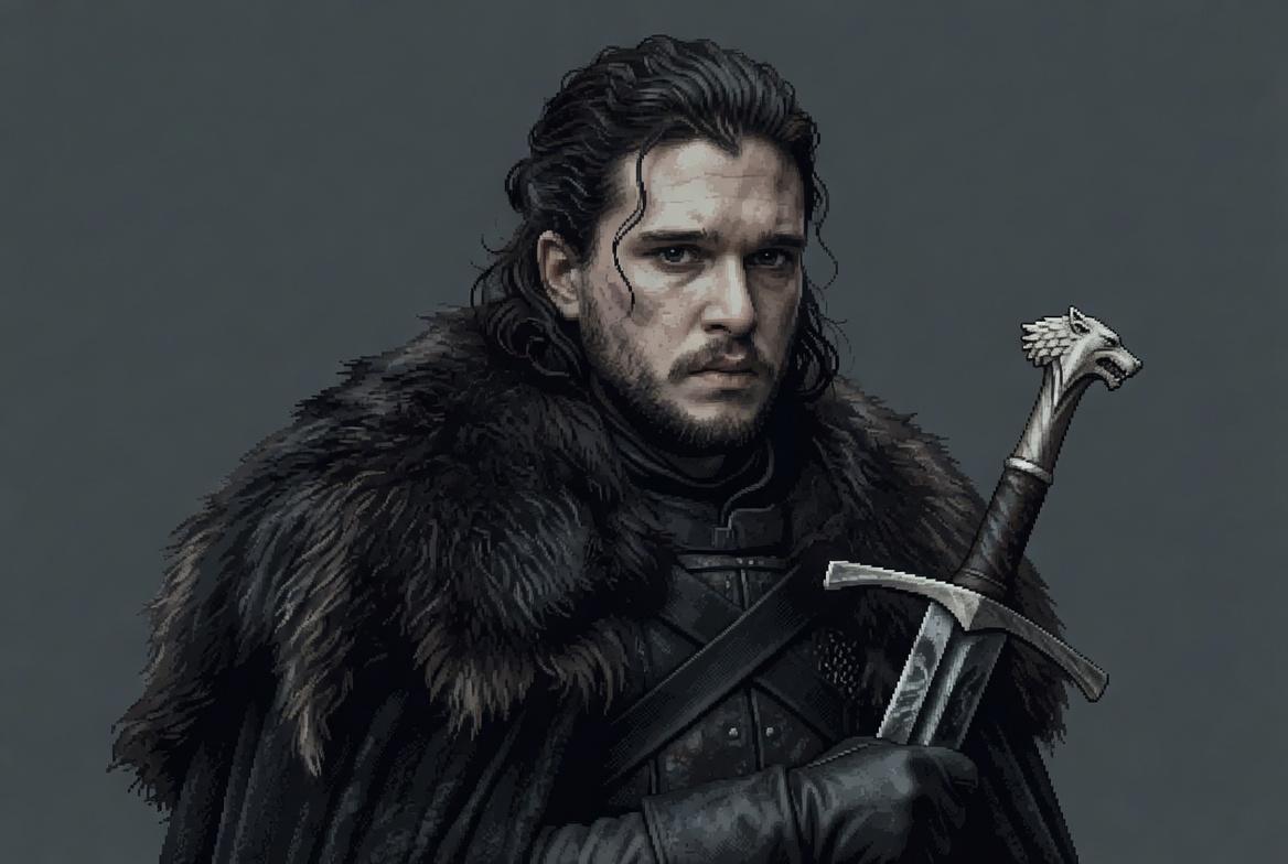 Portrait of Jon Snow