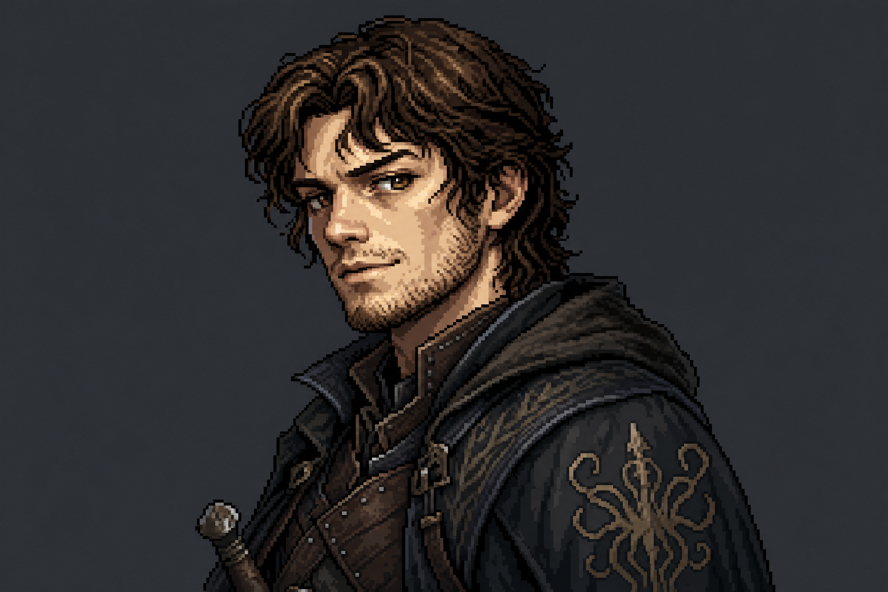 Portrait of Theon Greyjoy